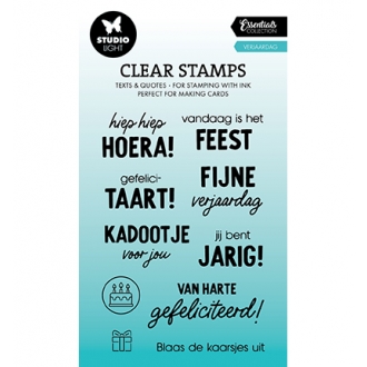 Verjaardag Clearstamp...